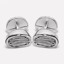the front and side view of the chromed headlight covers