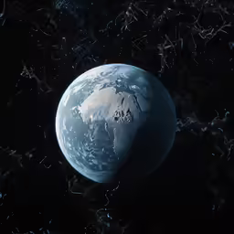 the earth is in the middle of many stars