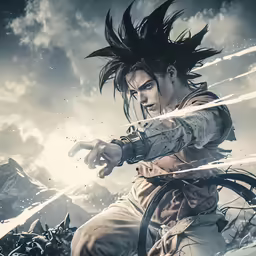 an image of a anime character with black hair