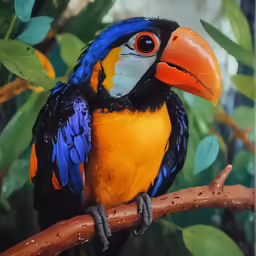 there is a bird that is sitting on a branch