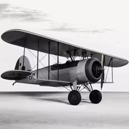 black and white photo of an antique style plane