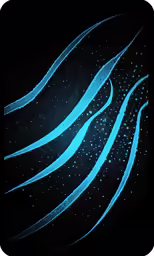 a picture with a black background and some blue dots