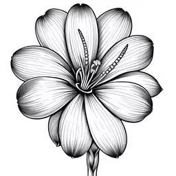 a flower drawing with ink is shown in black and white,a flower drawing on paper by hand with black and white lines