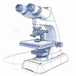 an object that looks like a microscope