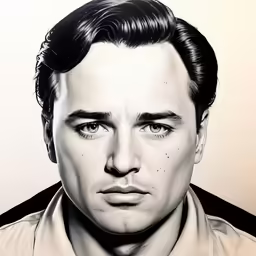 an illustration of a man looking angry