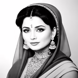 a woman in a headscarf is posing for the camera