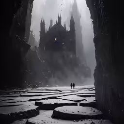 an image of the caverns in fantasy setting