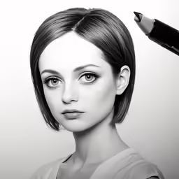 a woman is shown getting her hair done