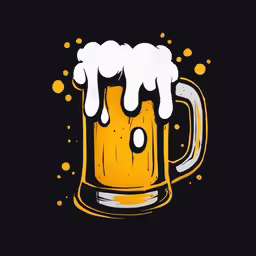 beer mugs filled with foamy liquid