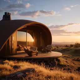an unusual structure is seen on the plains