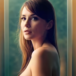 a women with brown hair looks pensive