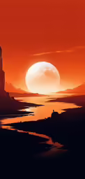a picture of the sun reflecting off of the water
