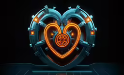 the neon logo for the game overwatching