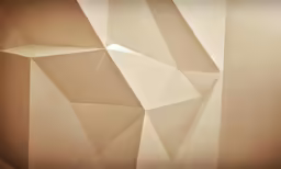 a beige abstract painting with diagonal lines on the wall
