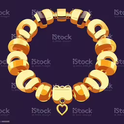 a beautiful yellow necklace is set on a purple background