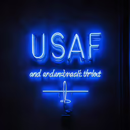 neon blue neon usa af and uninstructable riot