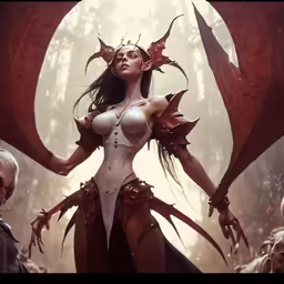 some art that is very pretty and weird