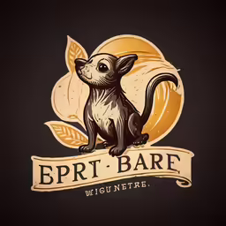 an image of a small black rat on the label