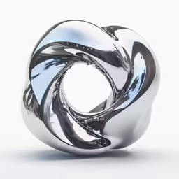 a ball that is in the shape of a spiral