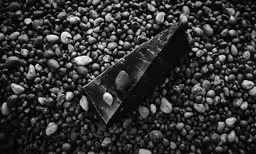 a group of rocks that have been arranged around a square structure