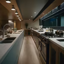 an kitchen that has several different appliances in it