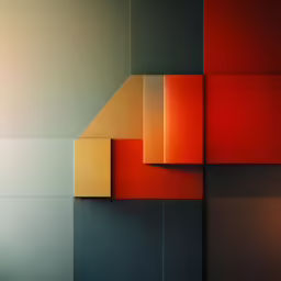 a colorful background with abstract shapes on it