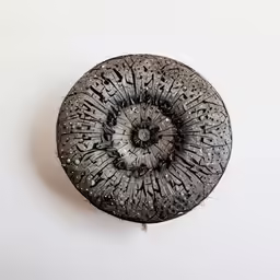 the object is made with black and silver items