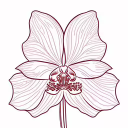 the flower is brown with white leaves