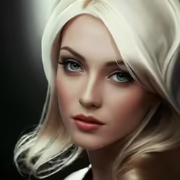 there is a beautiful blonde woman posing for the camera