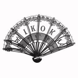 a fan sitting on top of a white wall