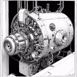 a close up shot of an industrial machine