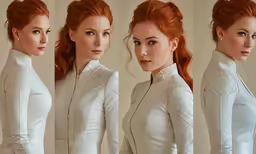 an image of a woman with red hair