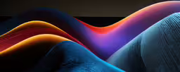 some very pretty colors and curves with some light on them,the background image is of a wavy surface