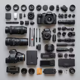 the many items that are needed to capture
