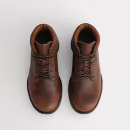 the two toned leather boots have been made to match