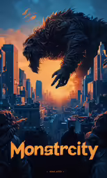 an image of a godzilla on the cover of an upcoming godzilla movie