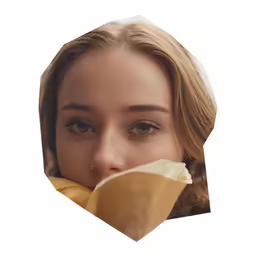 the movie poster for the movie a girl is hiding behind a piece of paper