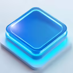 a square glass dish is on top of an electronic device