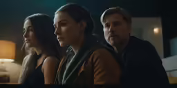 a group of people sitting next to each other