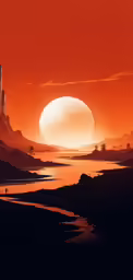 two fantasy scenery is shown during the day