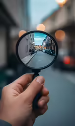 the image in the side mirror looks to be a street view