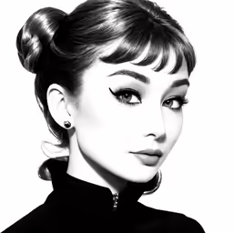 a woman wearing a very long sleeved top