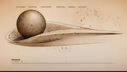 an old fashioned style of a drawing of a ball