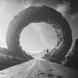 a very big nice looking tire by some rocks