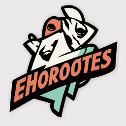 an emo logo is shown on the back of the emblem