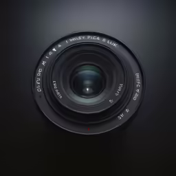 an image of a camera taken in the dark
