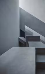 concrete stairs with no people or steps in them