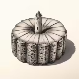 a cake is shaped like a big cake