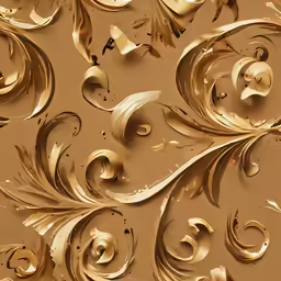 this is an image of a pattern with metallic foil on it