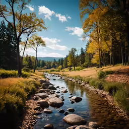 there is some rocks and water on the ground